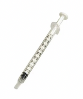 1cc (1mL) x 27G x 1/2" Luer Slip-Tip Syringe with Needle (50 pack)
